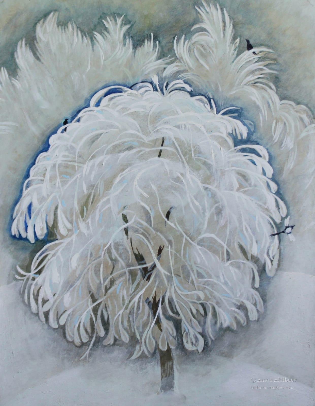 Цимнее Утро - A Winter Morning - ЮА балкон by Amon Akilbaev